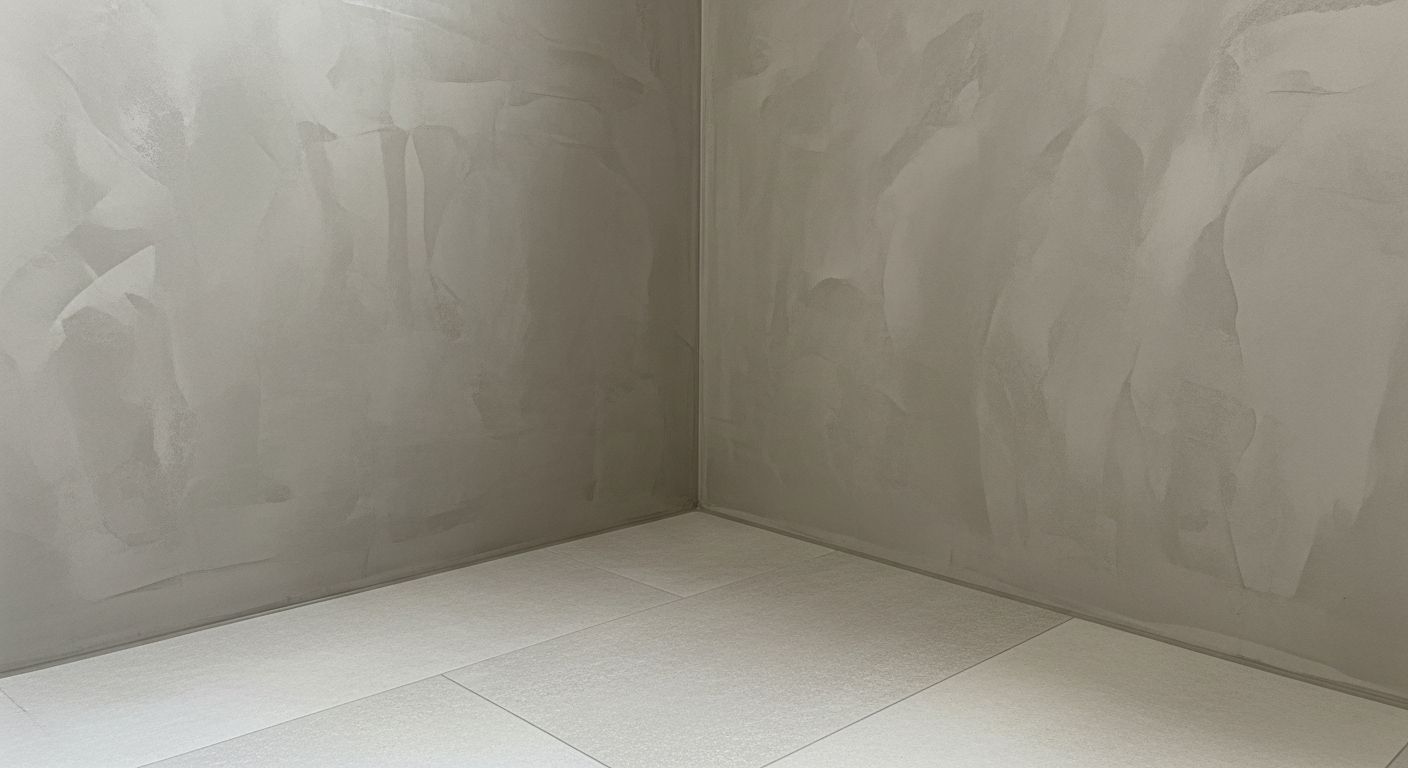 Enduit décoratif béton ciré à Francheville