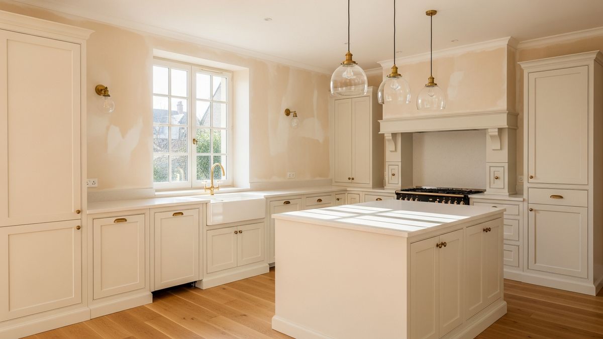 Peinture cuisine après dégraissage complet à Pierre-Bénite